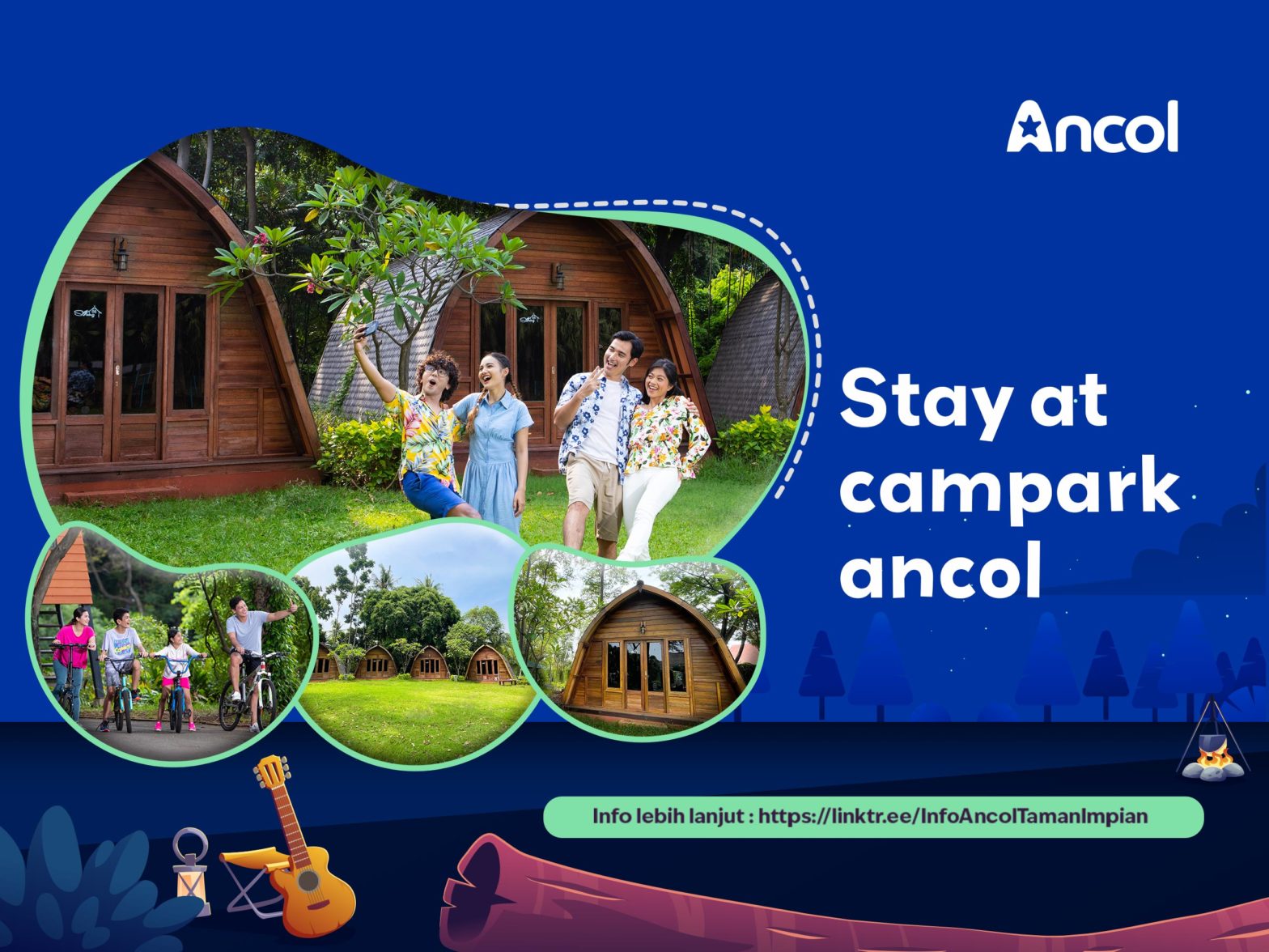 Stay at Campark Ancol, Menginap Serasa di Alam