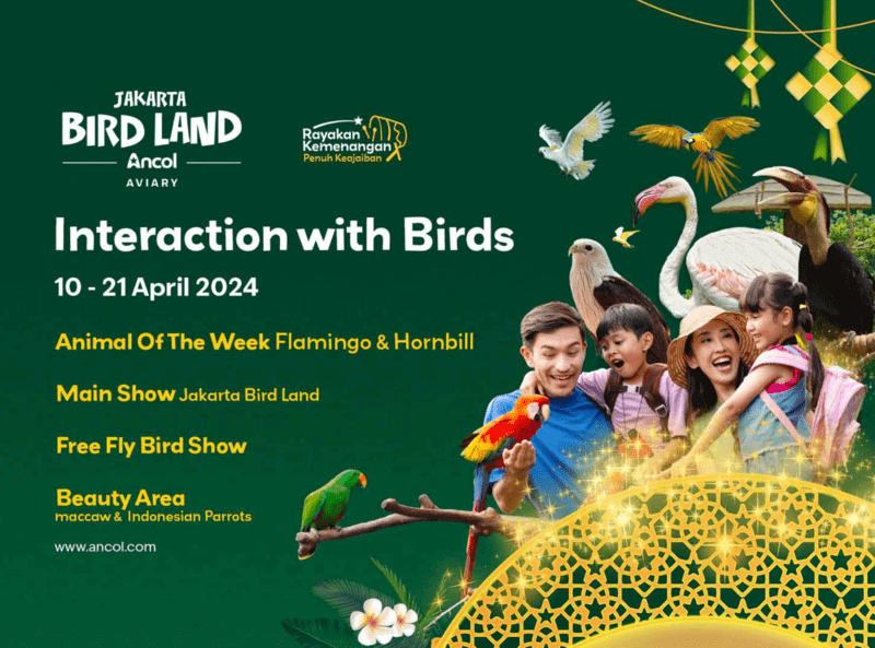 jakarta bird land lebaran 2024