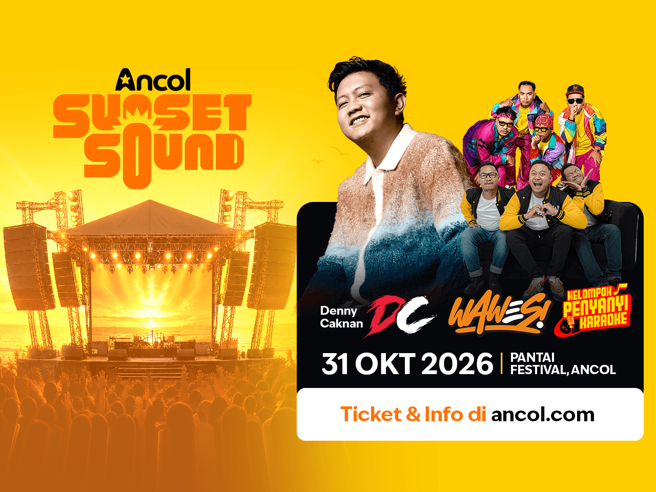 Ancol Sunset Sound: Denny Caknan Edition